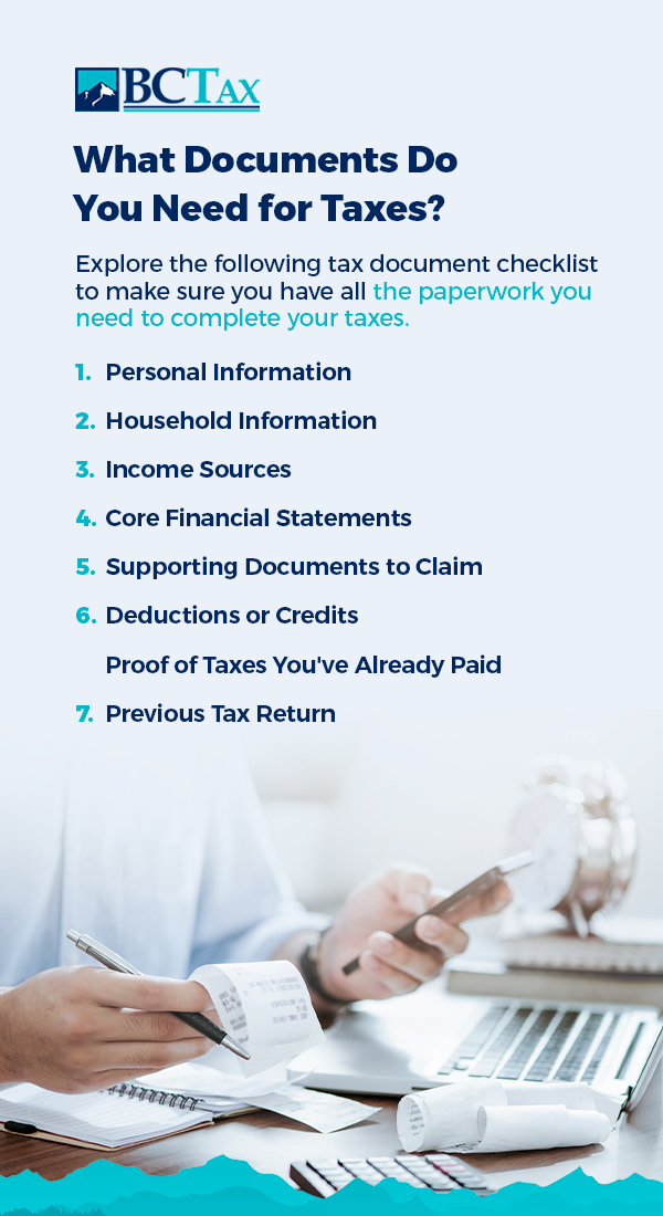 Tax Document Checklist