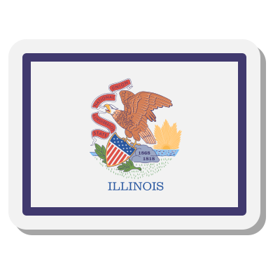 Illinois state flag