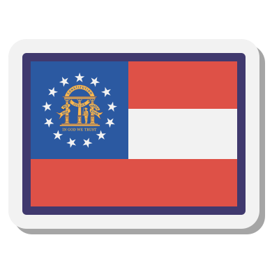 Georgia State Flag