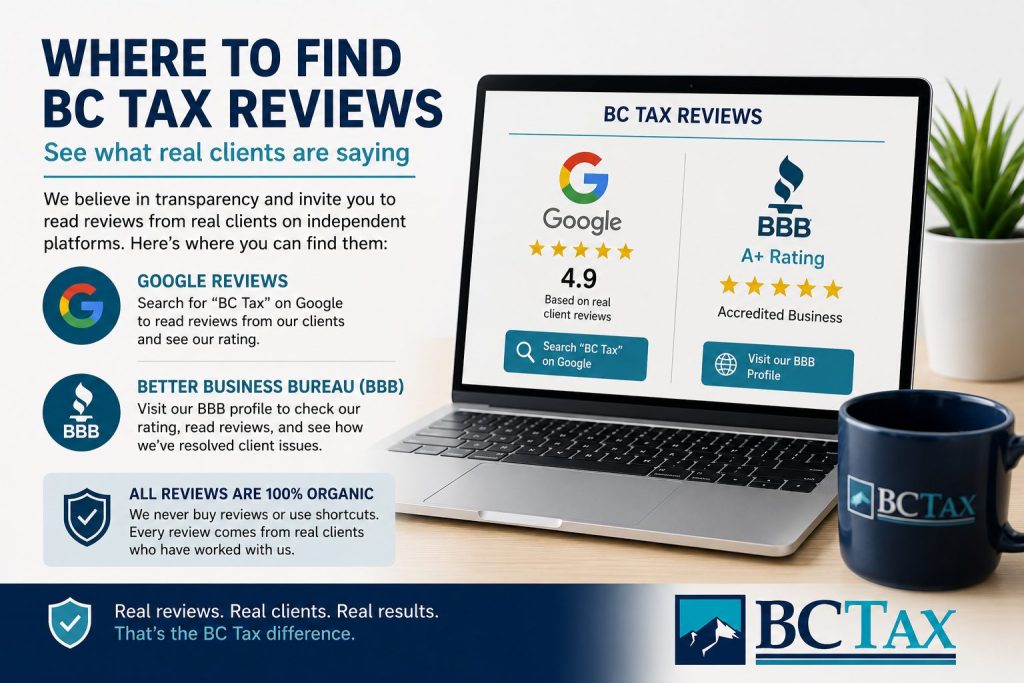 Where to Find BC Tax Reviews