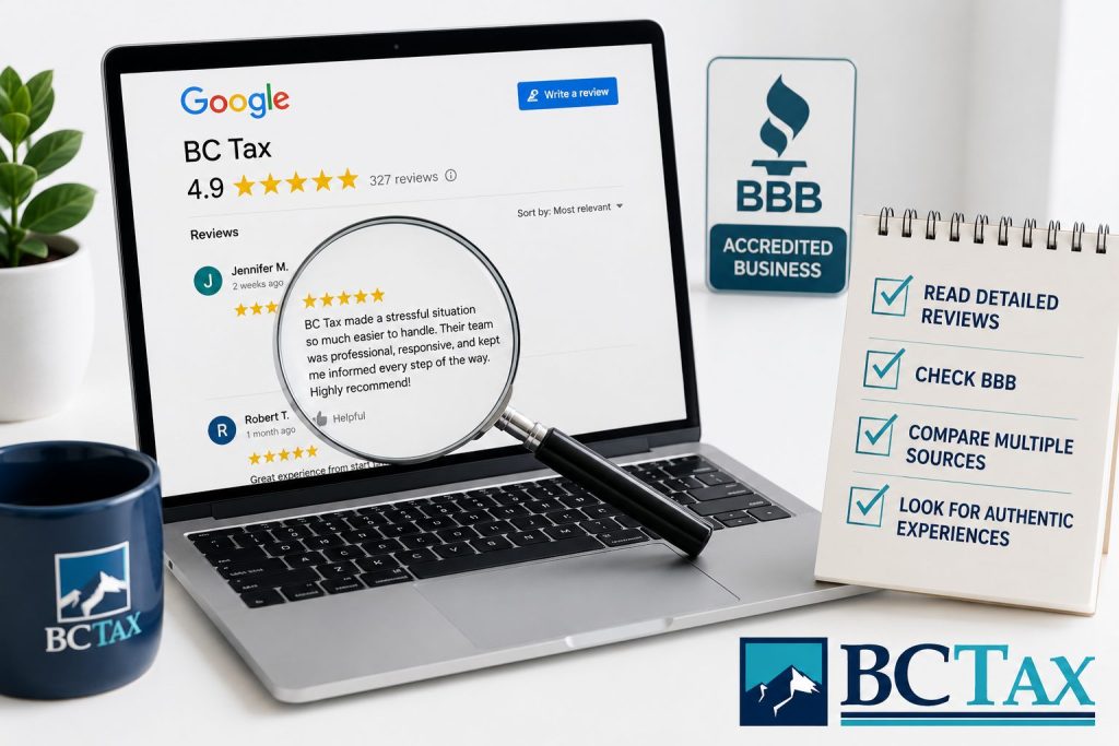 Can You Trust Online Reviews for Tax Relief Companies?